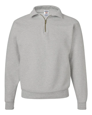 JERZEES - Super Sweats Nublend Quarter-Zip Cadet Collar Sweatshirt | 9.5 Oz. Cotton/poly Blend for Premium Style and Coziness Casual Jumper | Unwind in Style with Our Super Sweats Nublend Quarter-Zip Cadet Collar Sweatshirt