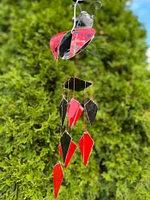 Recycled Metal Art Chime - Ladybug