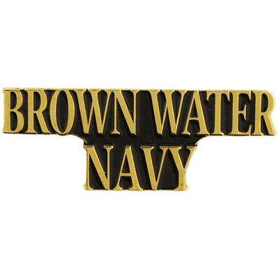 Vietnam Brown Water Navy Pin 1"