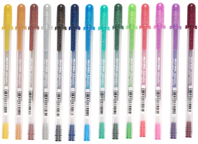 Gelly Roll Metallic Pens Display 180/Pkg-Assorted