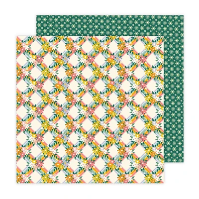 Jen Hadfield Flower Child Double-Sided Cardstock 12"X12"