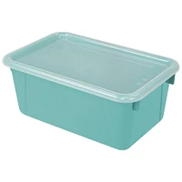 Small Cubby Bin, with Cover, Classroom Teal, Pack of 2