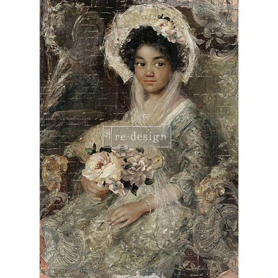 Redesign With Prima A1 Decoupage Rice Paper (Mulberry Tissue Paper) ? Beautiful Portrait 23.4"X33.1" 655350655792