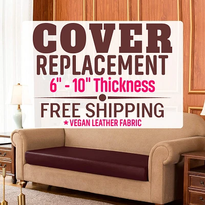 Custom Cushion Cover - Cover Replacement - Cushion Recovering - Cushion Slipcover