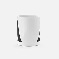 Monogram Letter 11oz Mug X