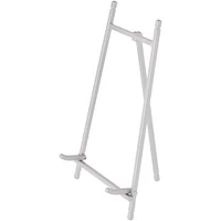 Bard's Satin Silver Metal Easel, 9" H x 5.25" W x 6" D