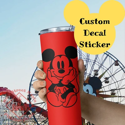 Classic Mickey Mouse Decal Sticker