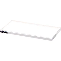 Plymor Clear Rectangular Acrylic Display Base, 6" W x 3" D x 0.375" H