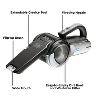 BLACK+DECKER DUSTBUSTER 20V MAX Handheld Vacuum, Cordless, Grey (BDH2000PL)