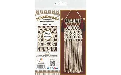 Design Works Zenbroidery Macrame Kit Sedona