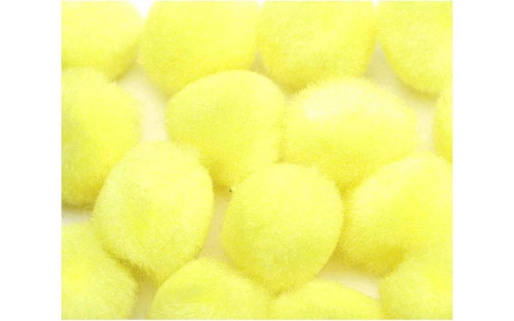 PA Ess Pom Pom 2" 2pc Yellow