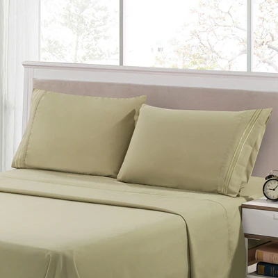Lux Decor Collection PREMIUM HIGHEST QUALITY Brushed Microfiber