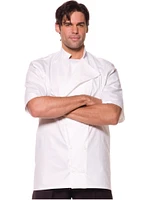 Men's White Gourmet Chef Costume Shirt