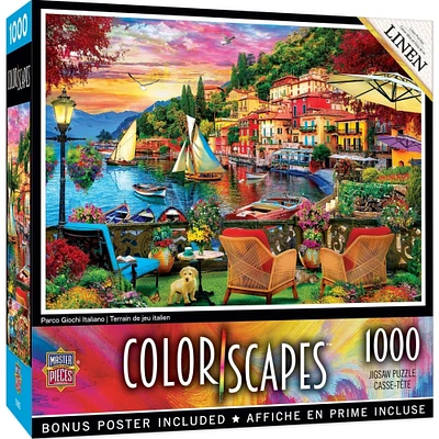 MasterPieces Colorscapes - Parco Giochi Italiano 1000 Piece Puzzle