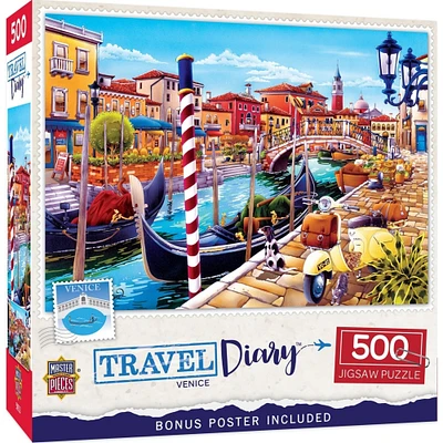 MasterPieces Travel Diary - Venice 500 Piece Puzzle