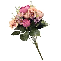 19" Assorted Pink Rose Bundle