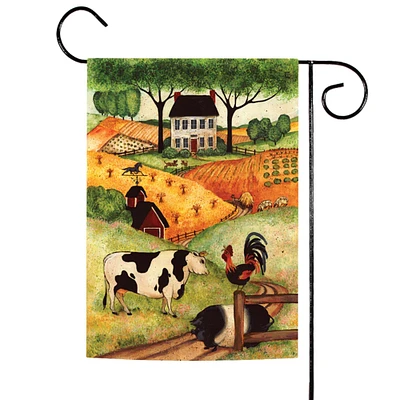 Toland Home Garden Farm Gathering Outdoor Garden Flag 18" x 12.5"