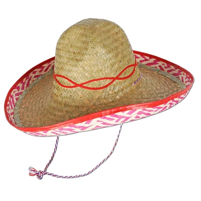 Party Central Club Pack of 48 Sombrero Mexican Fiesta Hat Costume Accessories - One Size