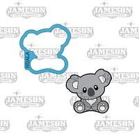 Sitting Koala Bear Cookie Cutter - Jungle Theme, Zoo Animals, Tropic, Safari