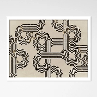 Form Follows by PI Creative Art Framed Print