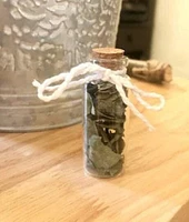 Dried Flowers Bottle, Nature Home Accent, Favor