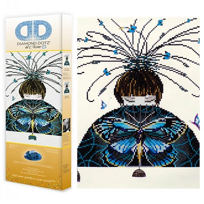 DIAMOND DOTZ ® at Home - Oriental Jewel, Partial Drill, Round Dotz, Diamond Painting Kits, Diamond Art Kits for Adults, Gem Art,  Diamond Art, Diamond Dotz Kits, 16.5"x16.5"