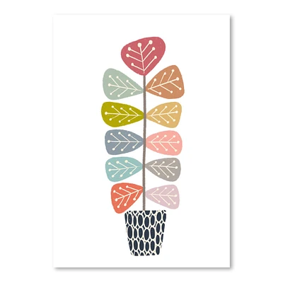 Mod Floral 1 by Lisa Nohren  Poster Art Print - Americanflat