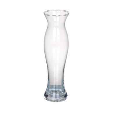 CC Home Furnishings 9” Clear Glass Flower Bud Vase Tabletop Decoration