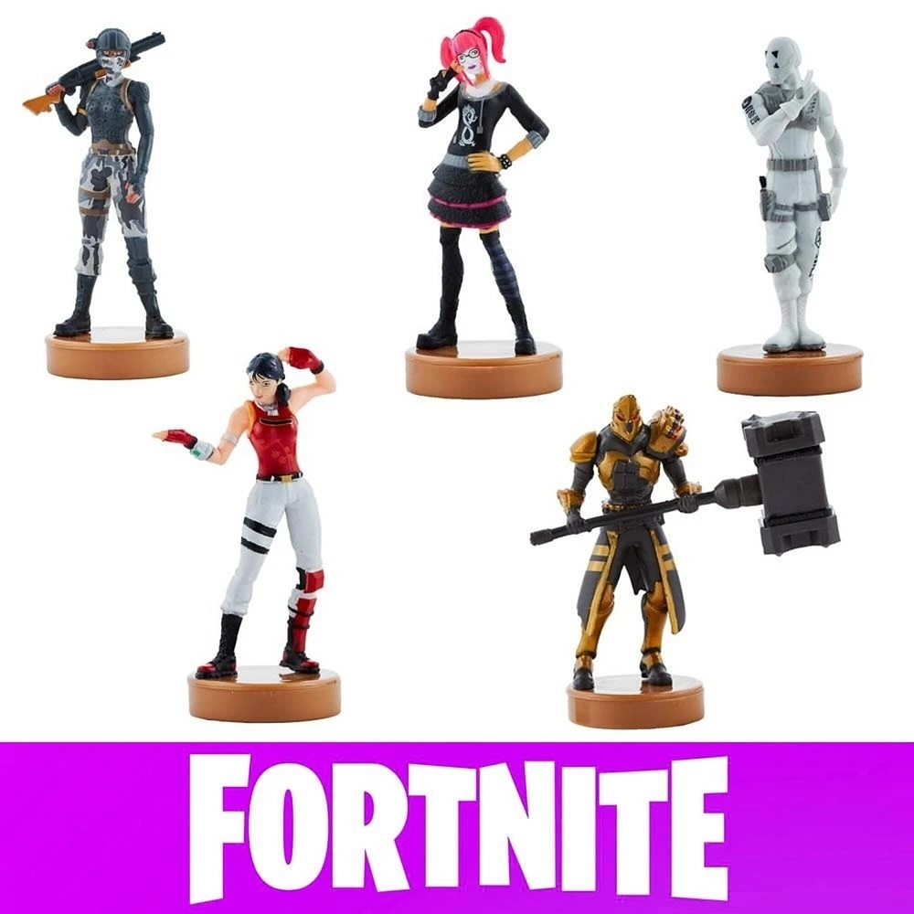 PMI International Fortnite Stampers 5pk Elite Agent Lace Overtaker Scarlet Knight Set