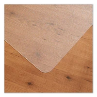 Floortex Cleartex Ultimat XXL Polycarbonate Chair Mat for Hard Floors, 60 x 60, Clear