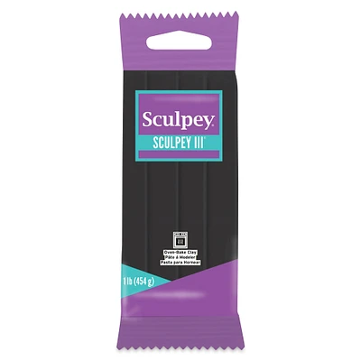 Sculpey III - 1 lb, Black