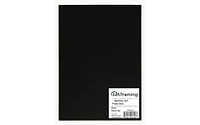 ADF Mat Blank 5x7 WhtCore Black 5pc