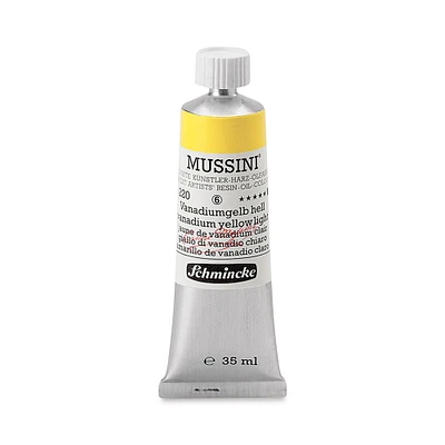 Schmincke Mussini Oil Color - Vanadium Yellow Light, 35 ml tube