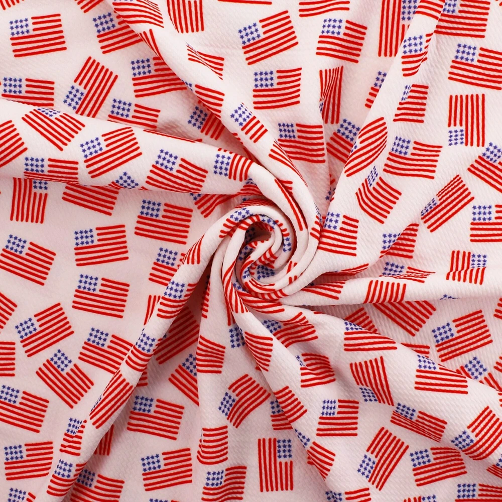 USA Flags Bullet Fabric