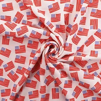 USA Flags Bullet Fabric