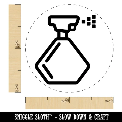 Spray Bottle Cleaning Icon Self-Inking Rubber Stamp for Stamping Crafting Planners