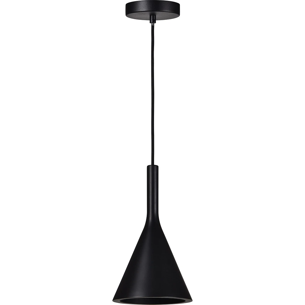 Signature Home Collection Industrial Kitchen Design Pendant Chandelier - 10' - Matte Black