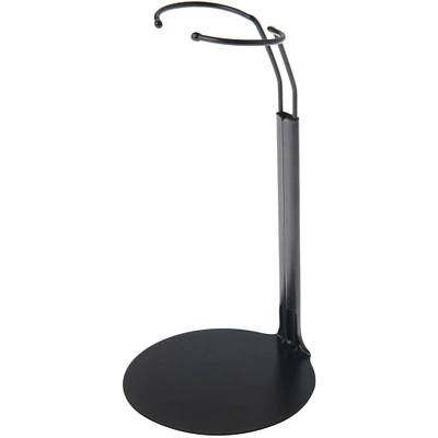 Plymor DSP-5175B Black Adjustable Doll Stand, fits 10, 11, and 12 inch Dolls or Action Figures, Waist is 1.75 to 2.25 inches wide, 5 to 6 inches around