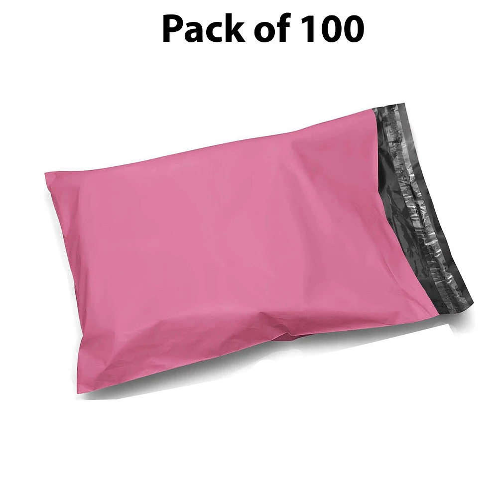 Pink Poly Bag Mailer Envelopes-Multi Sizes | Max Weight 2 pound | MINA®