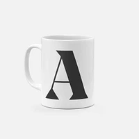 Monogram Letter 11oz Mug X