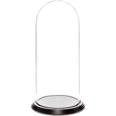 Plymor 5.5" x 13" Glass Display Dome Cloche