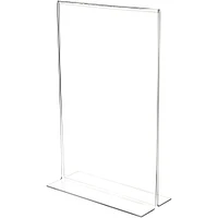 Plymor Clear Acrylic Sign Display / Literature Holder (Bottom-Load
