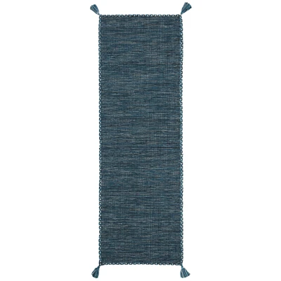 Safavieh Montauk MTK150M Handwoven Blue / Black Rug