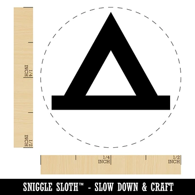 Camping Symbol Self-Inking Rubber Stamp for Stamping Crafting Planners