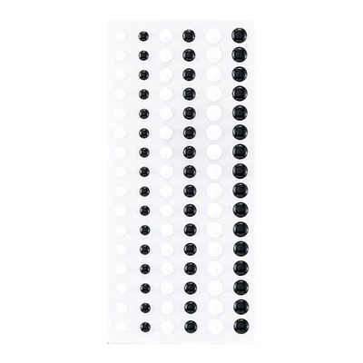 Spellbinders Dimensional Black & White Enamel Dots