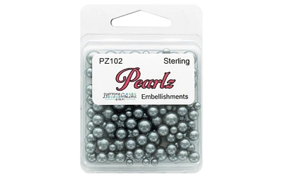 Buttons Galore Pearlz Embellishments Sterling