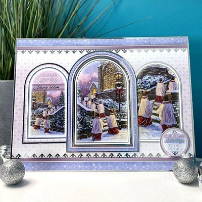 Hunkydory Crafts O Come Let Us Adore Him Luxury Topper Set