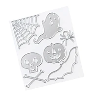 American Crafts Happy Halloween Metal Die Set 6/Pkg