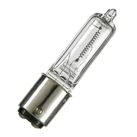 USHIO 1000986 75W 120V BA15D Double Contact Bayonet Base Halogen Bulb