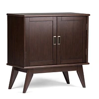 Simpli Home Draper Storage Cabinet